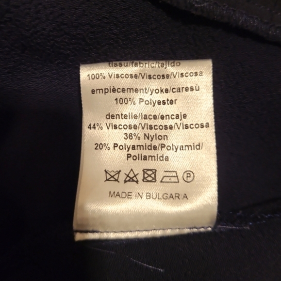 SANDRO |‎ Navy Rebella Long Sleeve Mini Dress in Size Small - Picture 8 of 8